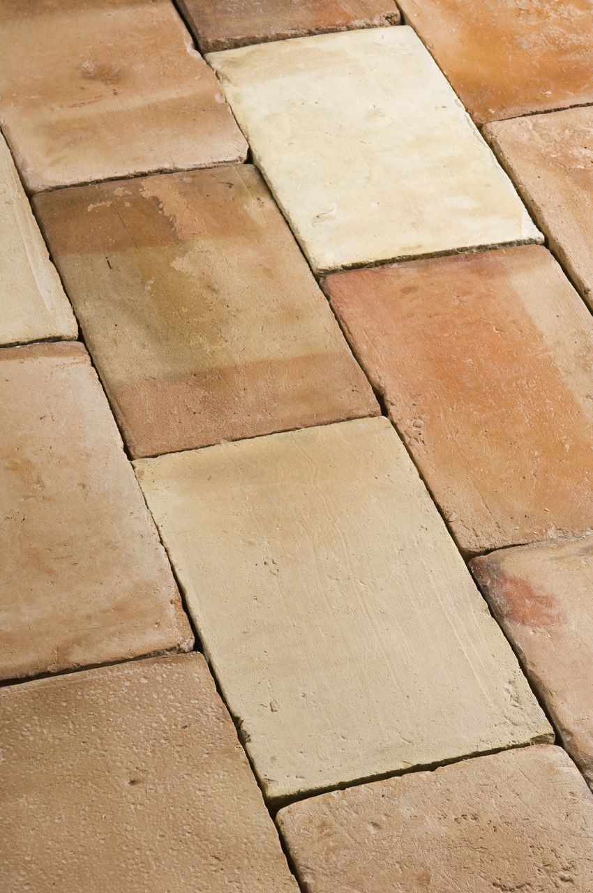 Reclaimed Terracotta Parfeuille - Pale and Red Mixed Tones
